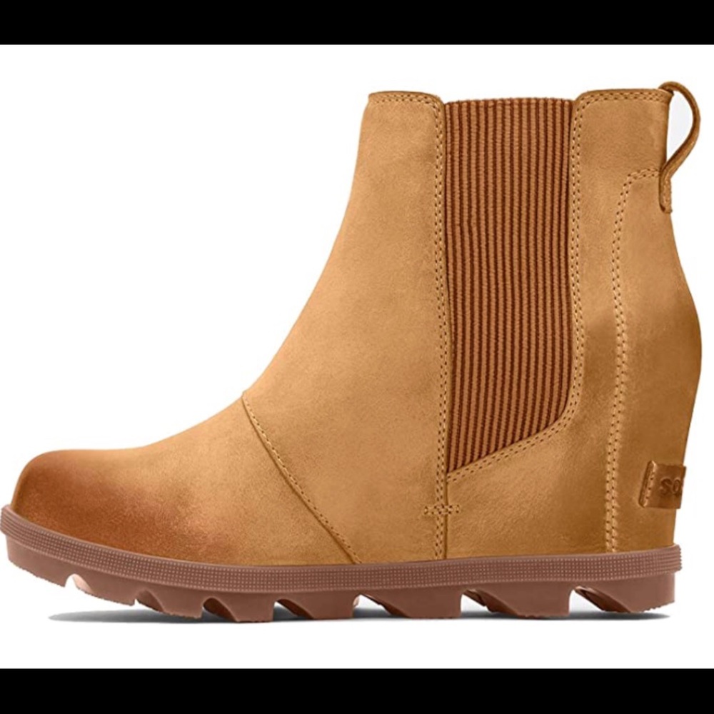 SOREL - Women’s Joan of Arctic Wedge II Chelsea, Leather Ankle Boot